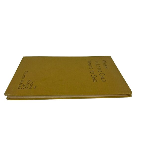 When the Little Child Wants to Sing Hymnal Music Book - Picture 9 of 11